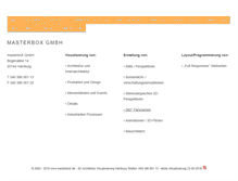 Tablet Screenshot of masterbox.de